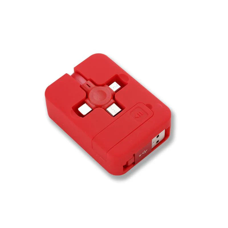 Cavo 3 in 1 Ritrattabile - Polivalenza e portabilità