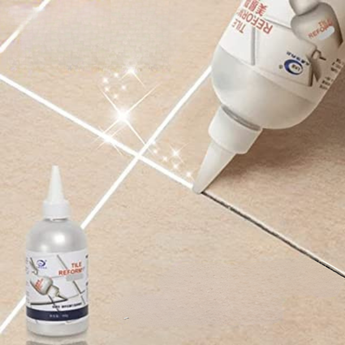Waterproof tile grout ( 1 free scraper)