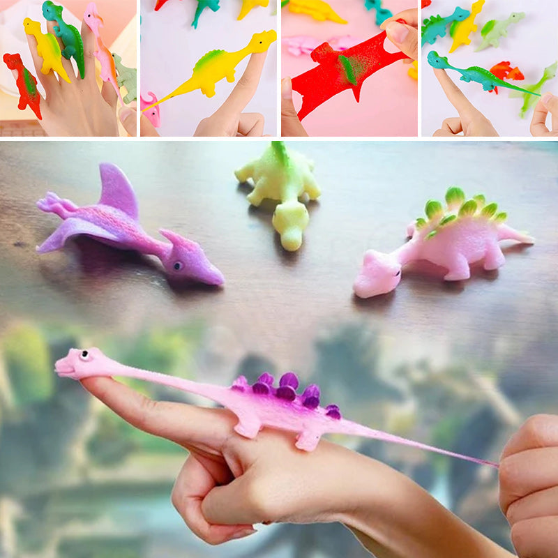 Dita di dinosauro fionda: Il gioco d'avventura dei piccoli eroi!