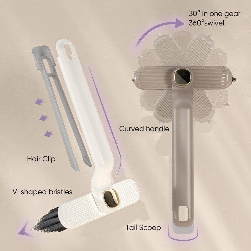Multifunctional rotary brush: Easy cleaning of corners and cracks