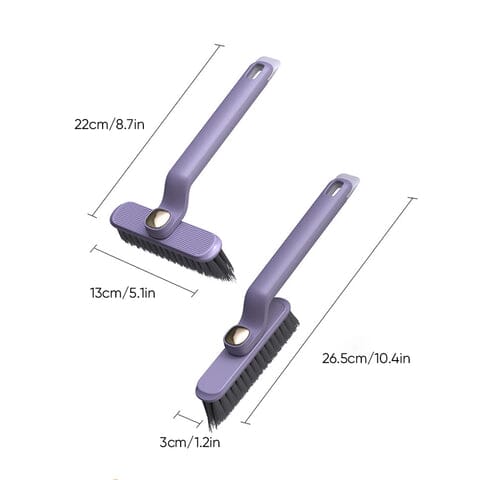 Multifunctional rotary brush: Easy cleaning of corners and cracks