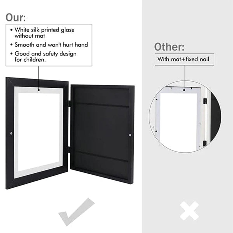 Art frame for children: display and preserve their creations