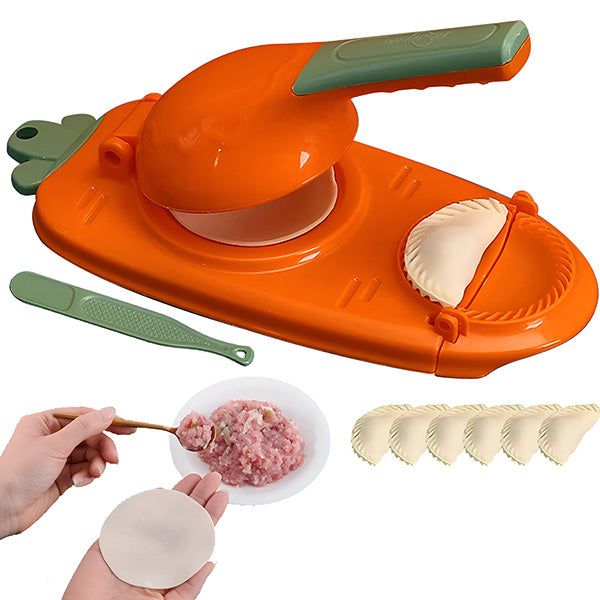 Máquina de Dumplings 2 en 1 - Raviolis perfectos cada vez