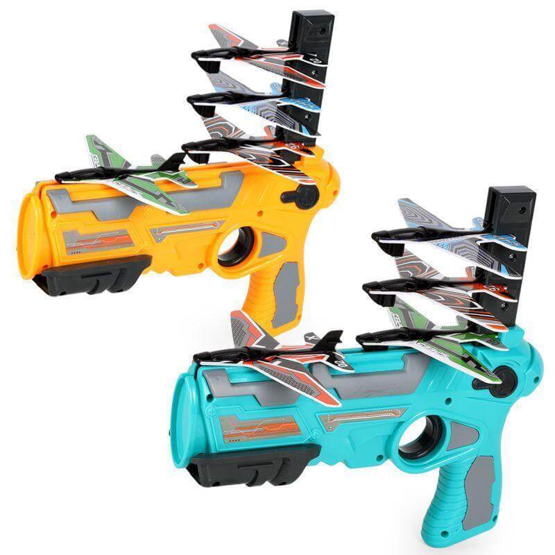 Sky Launcher: Interactive toy for launching airplanes outdoors!