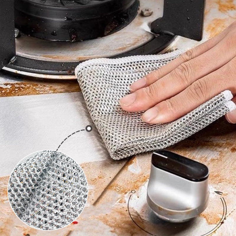 Anti-scratch cloth for gentle and effective cleaning (X3)