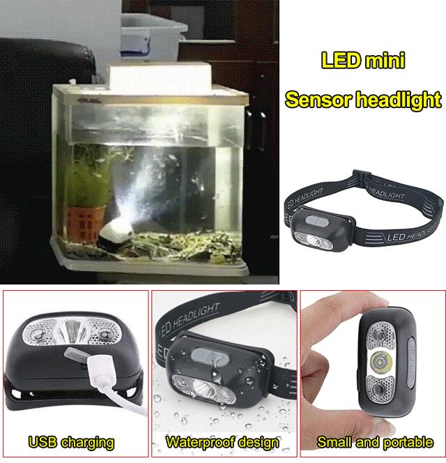 Ultra-bright headlamp: Illuminate every corner with complete freedom