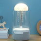 Roterende LED-lampe med integreret højttaler 