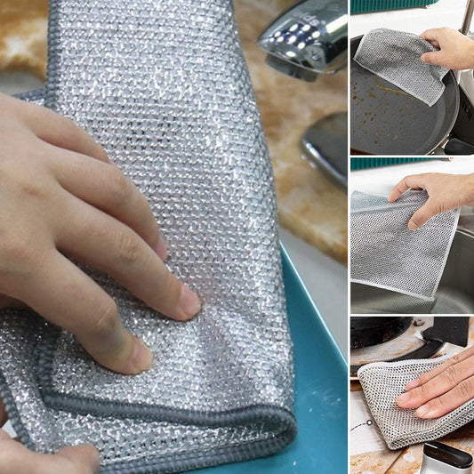 Anti-scratch cloth for gentle and effective cleaning (X3)